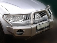 Передний силовой бампер DDengineer для Mitsubishi Pajero Sport 2009-